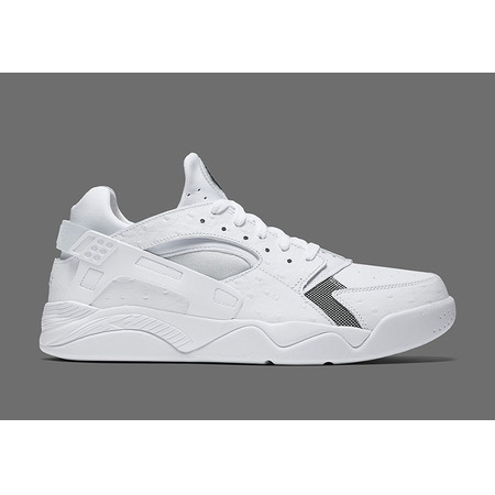 Nike Air Flight Huarache Low "White Ostrich" (100/weiß/schwarz)