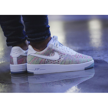 Wmns Air Force 1 Flyknit Low "Multicolor" (102/weiß/emerald/weiß)