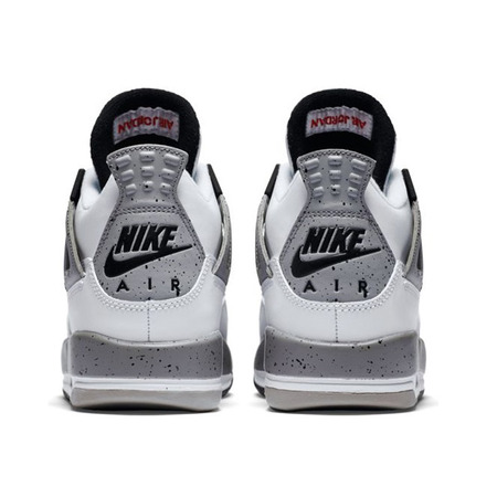 Air Jordan 4 Retro Og Bg "White Cement" (192/weiß/rot/schwarz)