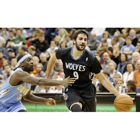 Adidas Camiseta Mangas Réplica Ricky Rubio Minesota (schwarz)