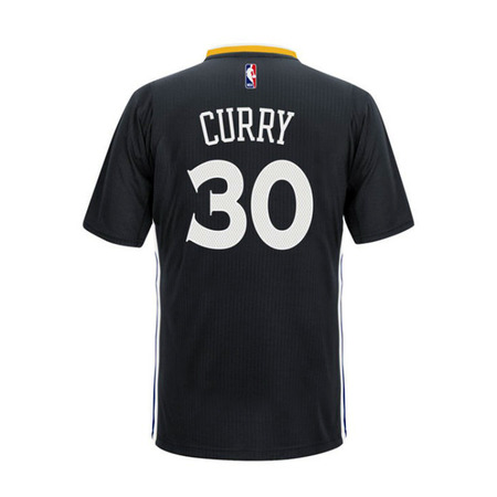 Camiseta Adidas NBA Swingman Stephen Curry #30# Krieger (negro/blanco)