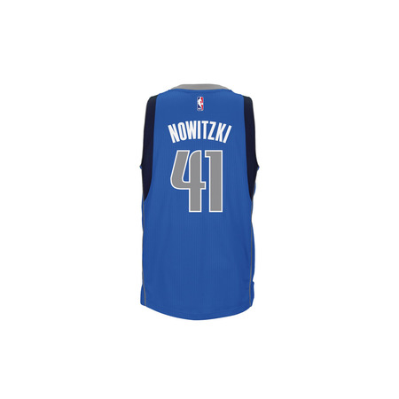 Adidas Camiseta Swingman Dirt Nowitzki Dallas Mavericks (azul)