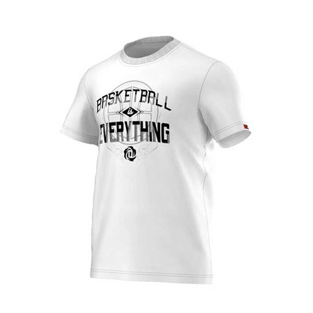 Adidas Camiseta D Rose Basketball ist alles (blanco)