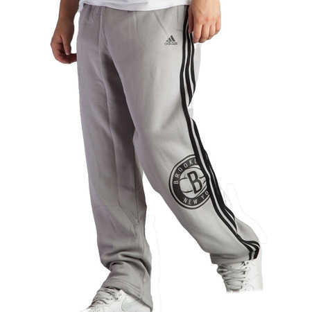 Adidas NBA Pantalón Preis Point Brooklyn Nets (gris/negro)