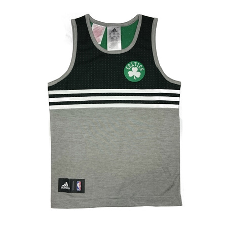 Adidas NBA Camiseta Niño Boston Celtics Winter Hoops (schwarz/gris/grün)