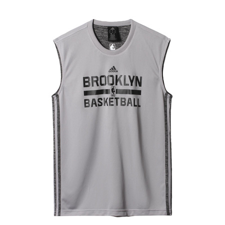 Adidas NBA Camiseta Brooklyn Nets Winter Hoops Rev (gris)