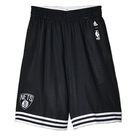 Adidas NBA Short Brooklyn Netze Winter Hoops (negro/blanco)