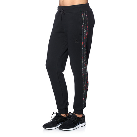 Adidas Originals Mujer Pantalón Flock Fleece Flower (negro)