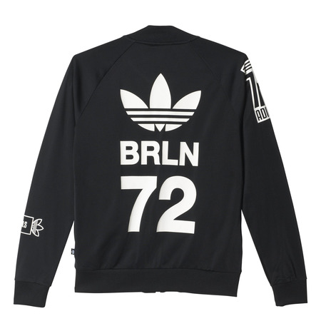 Adidas Originals Woman Jacket Berlin Logo Badge (schwarz/weiß)