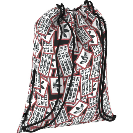 Adidas Originals Gymsack Patch (blanco/rojo/negro)