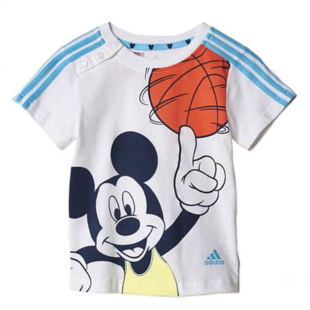 Adidas Disney Conjunto Infantil Sommer Mickey Maus (blanco/gris)