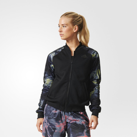 Adidas Chaqueta Mujer Trainings Climalite (negra)