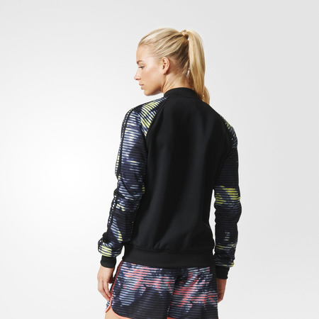 Adidas Chaqueta Mujer Trainings Climalite (negra)