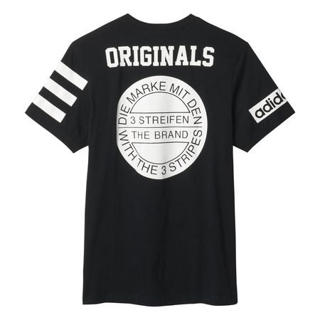 Adidas Originals Camiseta Street Logo (negro/blanco)