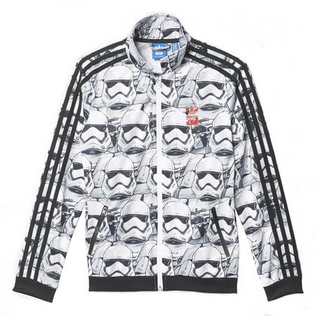 Adidas Originals Junior Chaqueta Star Wars Villain Firebird (blanco/negro)