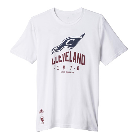 Adidas NBA Camiseta Basics Cleveland (blanco)