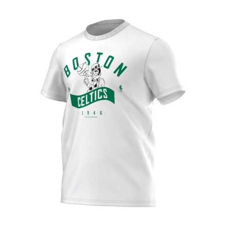 Adidas Camiseta Boston Team (weiß/grün)