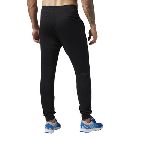 Reebok Elemente Saisonale französische Terry Manschette Pant (negro)