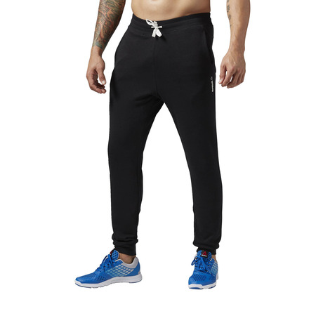 Reebok Elemente Saisonale französische Terry Manschette Pant (negro)