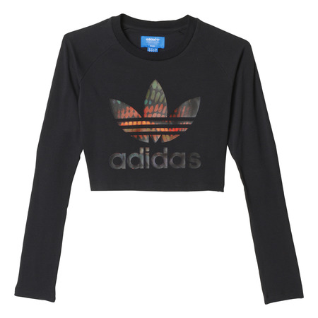 Adidas Originals Cropped Sweater Zirkus von Rita Ora (multicolor)