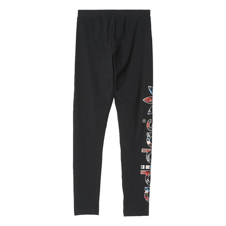 Adidas Originals Mujer Linear Leggings Tropic (negro/multicolor)