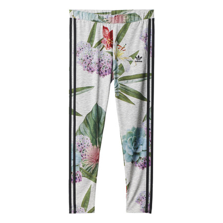 Adidas Originals Mujer Leggins Training Floral (gris/multicolor)