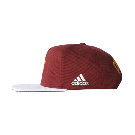 Adidas NBA Gorra Flat Cap Cavaliers (Burdeos/weiß/gelb)