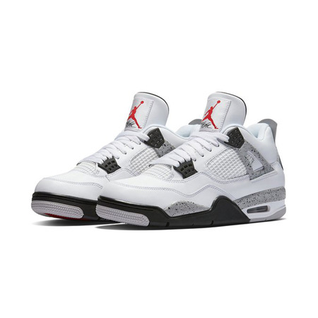 Air Jordan 4 Retro "Cement" (192/weiß/feuerrot/schwarz)