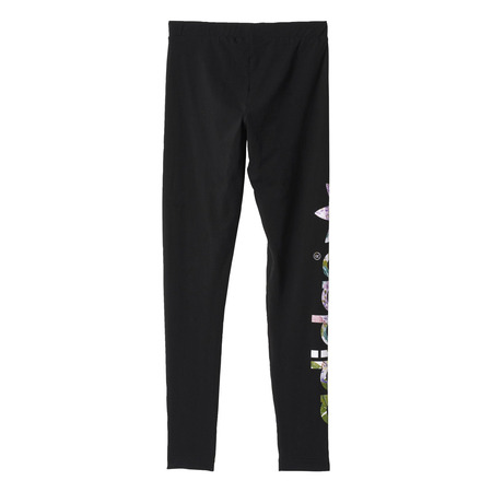 Adidas Originals Mujer Linear Leggings Floral (negro/multicolor)