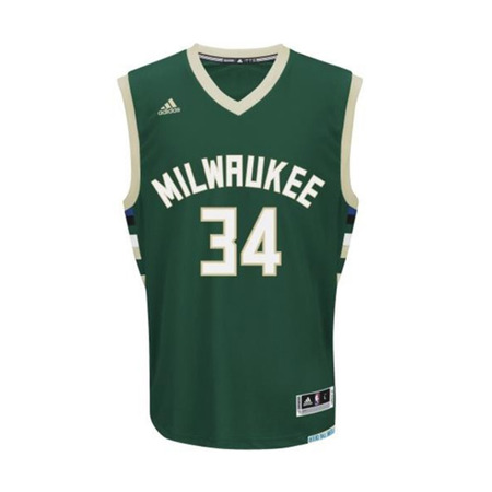 Adidas Camiseta Réplica Giannis Antetokounmpo #34# Bucks