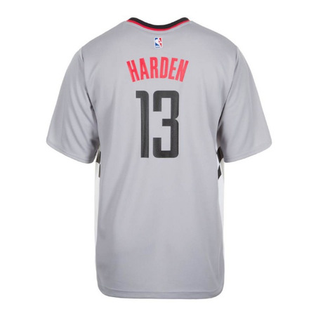 Adidas Camiseta Réplica James Harden Rockets (gris/black/red)