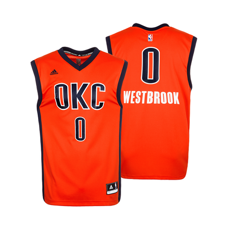 Adidas Camiseta Réplica Russell Westbrook #0# Thunder