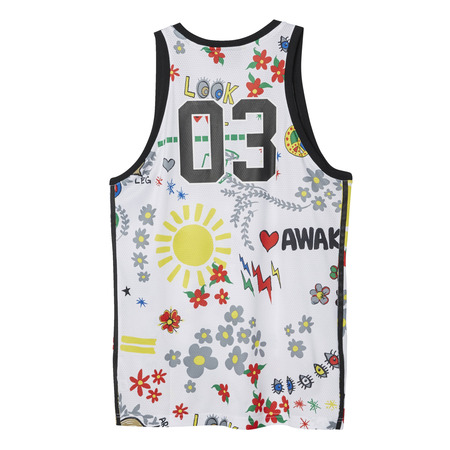 Adidas Originals Tank Top Künstler Doodle von Pharrell Williams (multicolor)