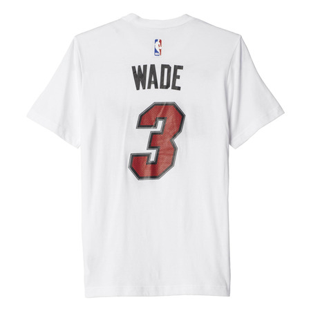 Adidas NBA Camiseta Spielzeit Miami Heat Wave No 3 (blanco)