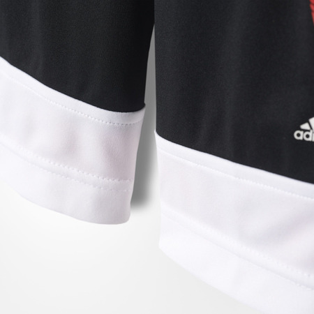 Adidas NBA Short Junior Winter Hoops Chicago Bulls (negro/rojo/blanco)