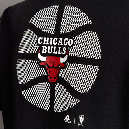 Adidas NBA Chicago Bulls Fan Wear Sudadera Niño (schwarz/rot)