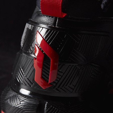 Adidas D Lillard 2 "Oakland" Niño (negro/rojo)