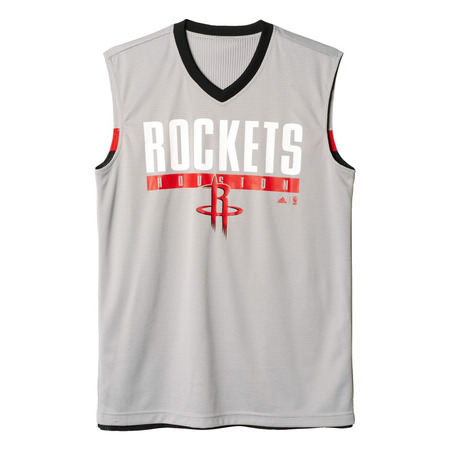 Adidas Camiseta Niño NBA Winter Hoops Rev Houston Rockets (negro/gris/rojo)