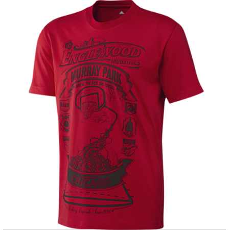 T-Shirt Adidas Rose Crew (rojo)