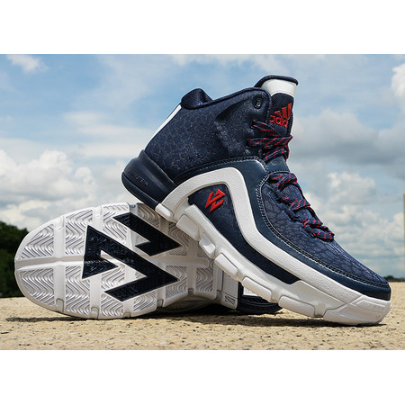 Adidas John Wall 2 "Flash Navy" (blau navy/white/red)