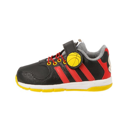 Adidas Zapatillas Disney Mickey Maus CF Infantil (negro/amarillo/rojo)