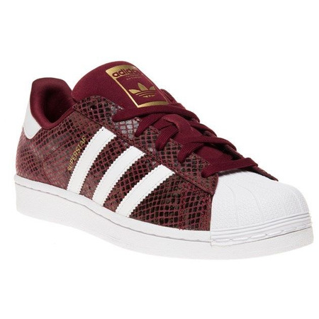 Adidas Originals Superstar Schlange Kinder "Maroon" (burgund/blanco)