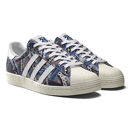 Adidas Originals SUPERSTAR 80 ́s Pioneers von NIGO (blanco/crema/multicolor)