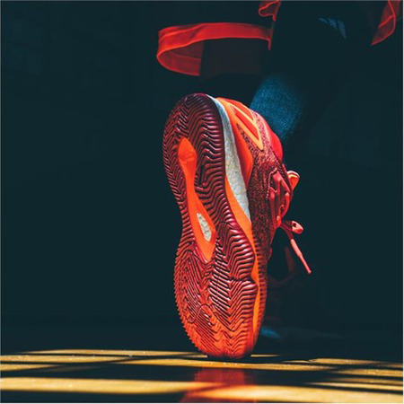 Adidas Crazylight Boost Low 2016 James Harding "Red Fever" (solar rot/scarlet/ftwr weiß)