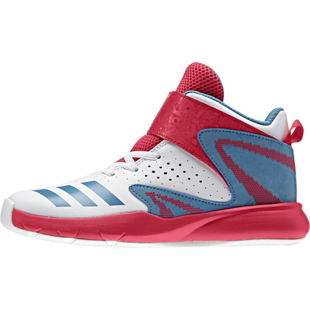 Adidas BasketBall Fun 2 Kinder (weiß/rot/blau)