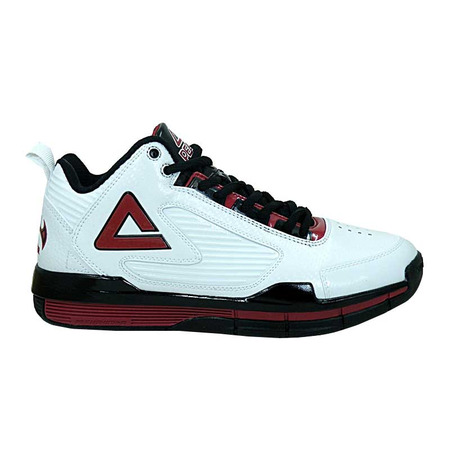 Zapatillas Basket Peak Shane Battier "Miami Away" (blanco/negro/rojo)