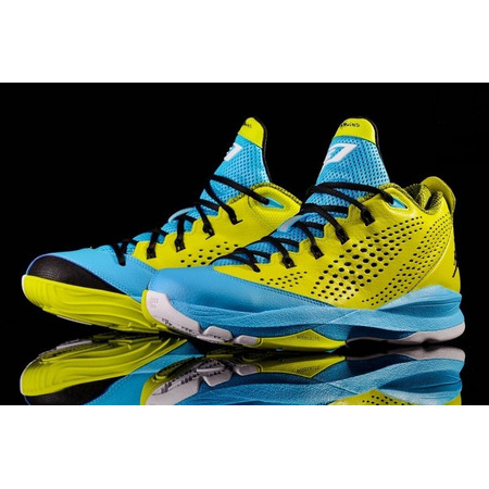 Jordan CP3. VII "Blauer Strand" (306/verde lima/azul/blanco)