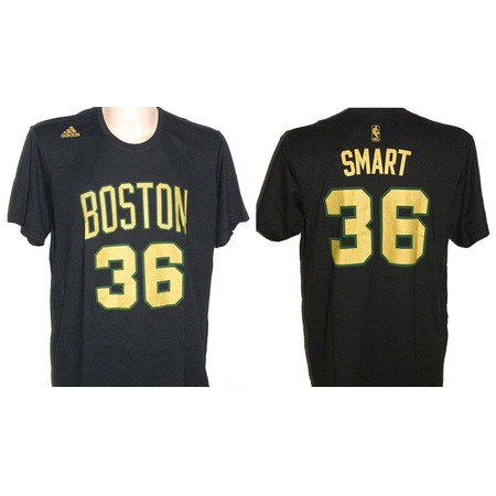 Adidas Game Time Jersey "Smart" Boston (negro)