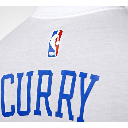 Adidas NBA Camiseta Gametime Stephen Curry Warriors (blanco/azul/amarillo)