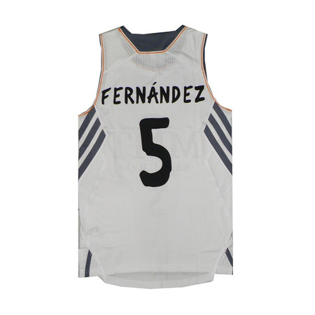 Camiseta Rudy Fernández Real Madrid Korb 13/14 (blanco)